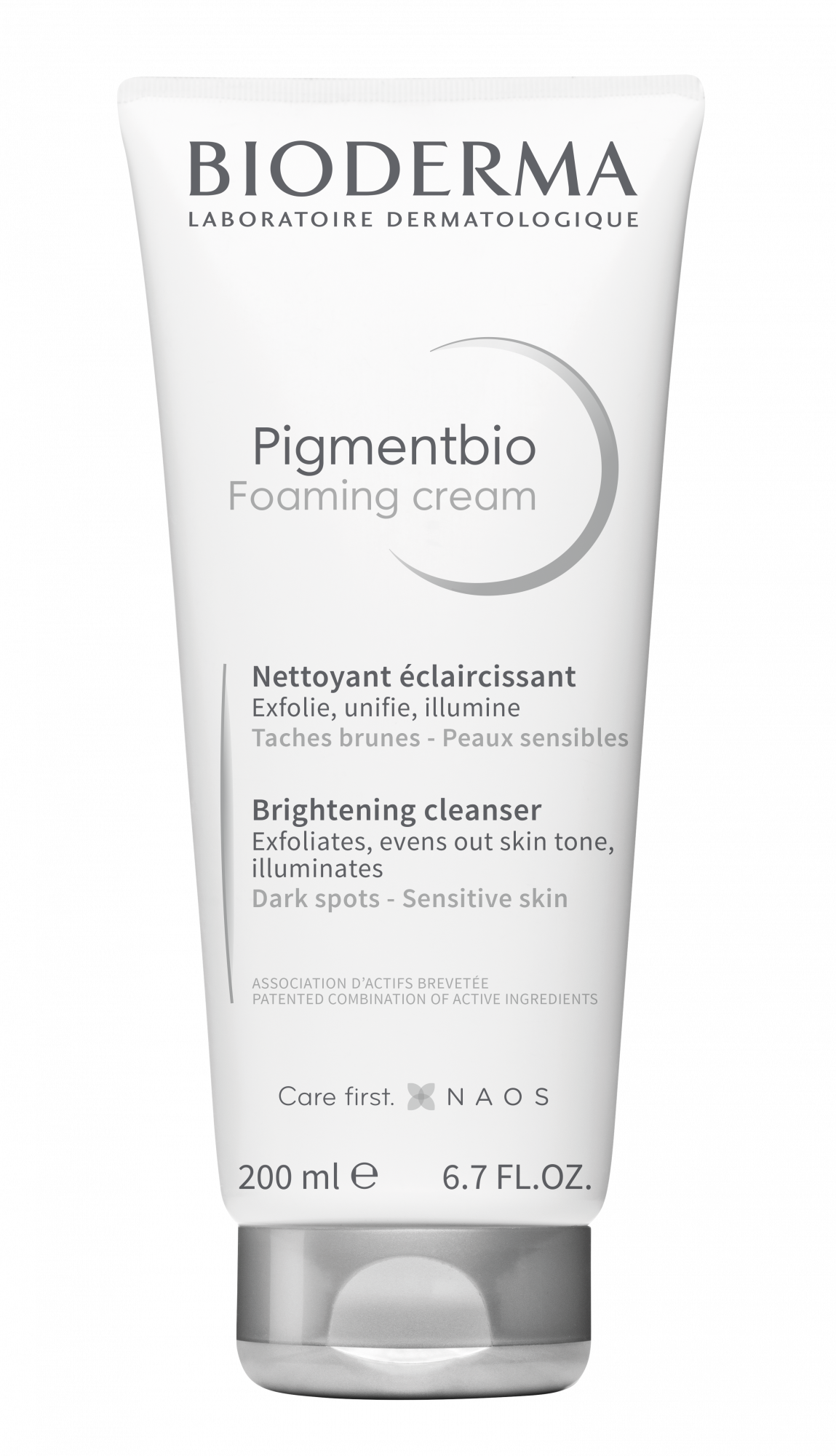 hecho Reparador miembro Pigmentbio Foaming Cream | Limpiador aclarador para el cuerpo, piel  hiperpigmentada