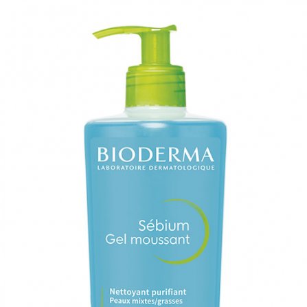 Limpiador Sébium Gel Moussant Bioderma para Piel Mixta 500 ml